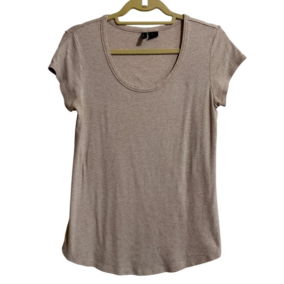 Cynthia Rowley Womens Short Sleeve Round Neck T Shirt Top Large L Casual - Picture 1 of 4
